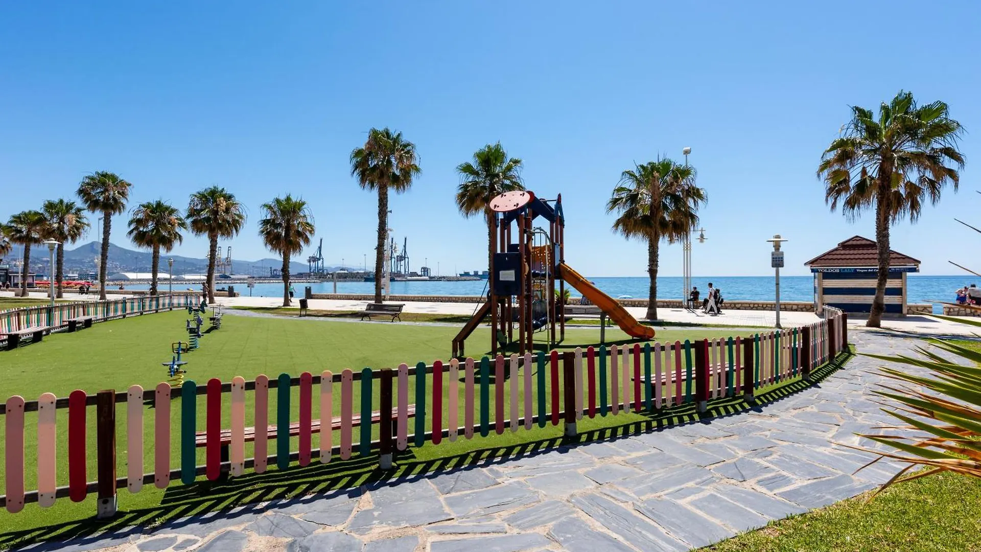 Vakantiehuis Wintowinrentals Huelin Houses Con Terraza Chill Out Málaga